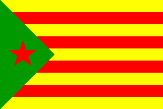 [Estelada variant (Catalonia, Spain)]